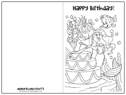 Wonderland Crafts Birthday Cards Free Printable Birthday