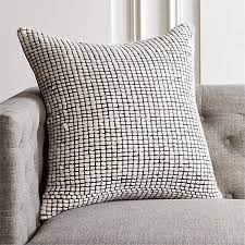 throw pillow with feather down insert