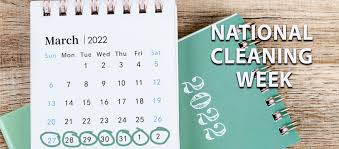 celebrate national cleaning week