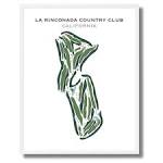 Shop La Rinconada Country Club, California Printed Golf Courses ...