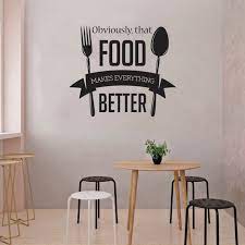 Wall Decal For Restaurant Food Wall