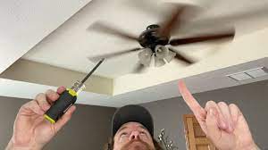 ceiling fan ing noise easy fix w