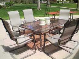 Patio Chairs And Glass Top Table