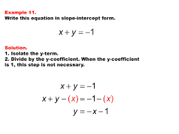 Math Example Linear Function Concepts