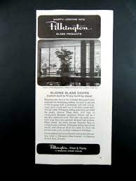 1966 Pilkington Glass Products Sliding