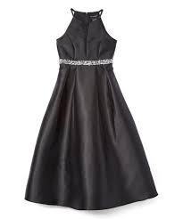 Speechless Black Jewel Waist Sleeveless Maxi Dress Girls