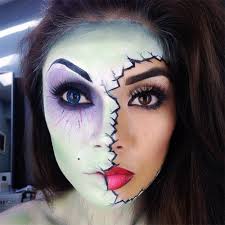 scary chic halloween makeup tutorials