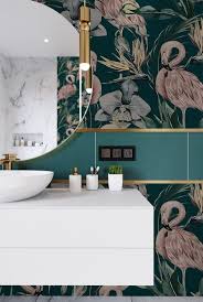 Bathroom Wallpaper Ideas Feathr