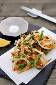 kakiage vegetable tempura recipe