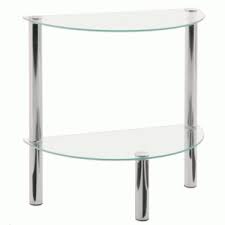 glass side tables uk for living