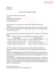 Cbse Class 7 Science Physical And