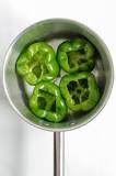 Should I parboil green peppers?