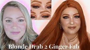 copper makeup tutorial for ginger hair