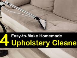 4 homemade upholstery cleaner how to