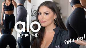 alo yoga try on haul review is it
