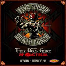 Five Finger Death Punch At Rupp Arena Z Rock 103 Wxzz Fm