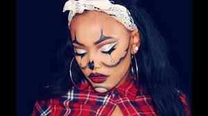 gangster clown halloween makeup