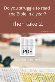 2 Year Bible Reading Plan Updated