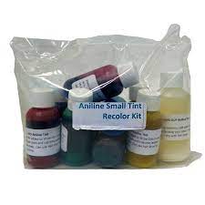 Aniline renew leather dye repair kits: Aniline Recoloring Kit Vinyl Pro