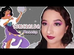 maquillaje esmeralda disney