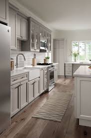 gray transitional kitchen in 2020