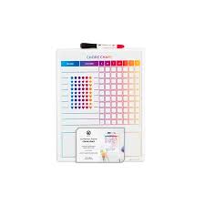 U Brands Magnetic Dry Erase Chore Chart 14 X 11 Inches White Frame
