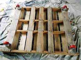 raised garden bed from pallets