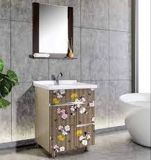 wooden bathroom vanity cabinets size