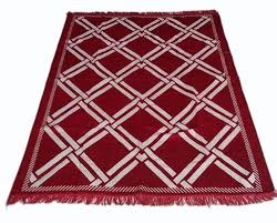 red polyester floor carpet design