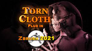 torn cloth plug in zbrush 2021