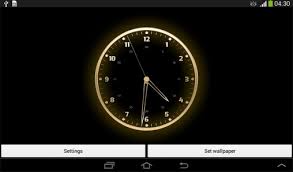 live clock live wallpaper for android