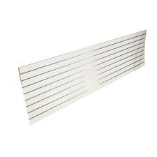 White Slatwall Metal Extrusions