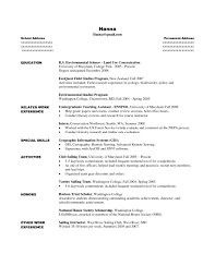 sample college resume Best Resume Collection