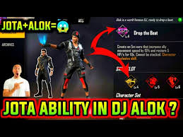 His element is pyro and uses claymore as his weapon. Ability Combination Jota Dj Alok Jota New Character Ability Use In Alok Free Fire Youtube