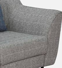 rodrigo fabric 1 seater sofa in