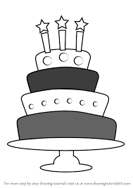 How to draw a birthday cake easy and step by step. Learn How To Draw A Birthday Cake With Candles Cakes Step By Step Drawing Tutorials