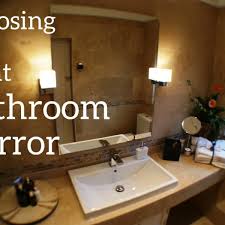 mirror above your bathroom vanity