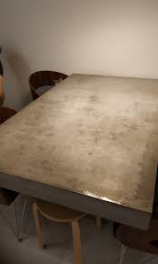 Cb2 Fuze Grey Cement Dining Table