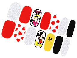 Mickey Mouse Nail Wraps / Minnie Nail Stickers | affordable, unique, long  lasting, free shipping