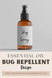 homemade essential oil bug spray