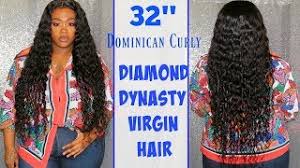 32inch dominican curly hair diamond