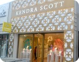 visiting kendra scott upscale jewelry