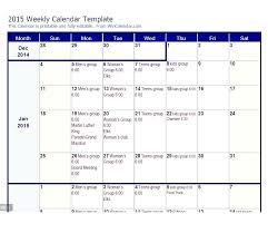 Free Weekly Calendar Template Download By Free 7 Day Week Calendar