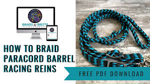 There are many different paracord braids you can learn, here are some of the most popular. Tutorial How To Braid Paracord Reins Braids By Brette Academy