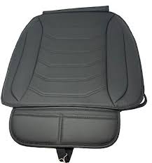 Black Faux Leather Car Seat Covers