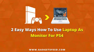 Yes, provided your monitor has an hdmi port. How To Use Laptop As Monitor For Ps4 2 Easy Ways