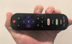 The remote control with a purple tag has a 'panic' button. What Roku Remote Do You Need Can You Go Without One Grounded Reason