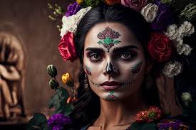 mexican skull day of the dead makeup
