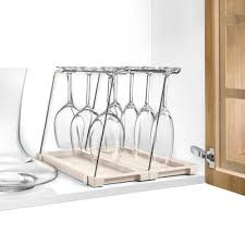 Wine Glass Rack With Drainer 330 X 148