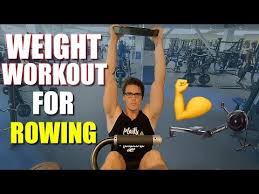 rowing weight training gain muscle